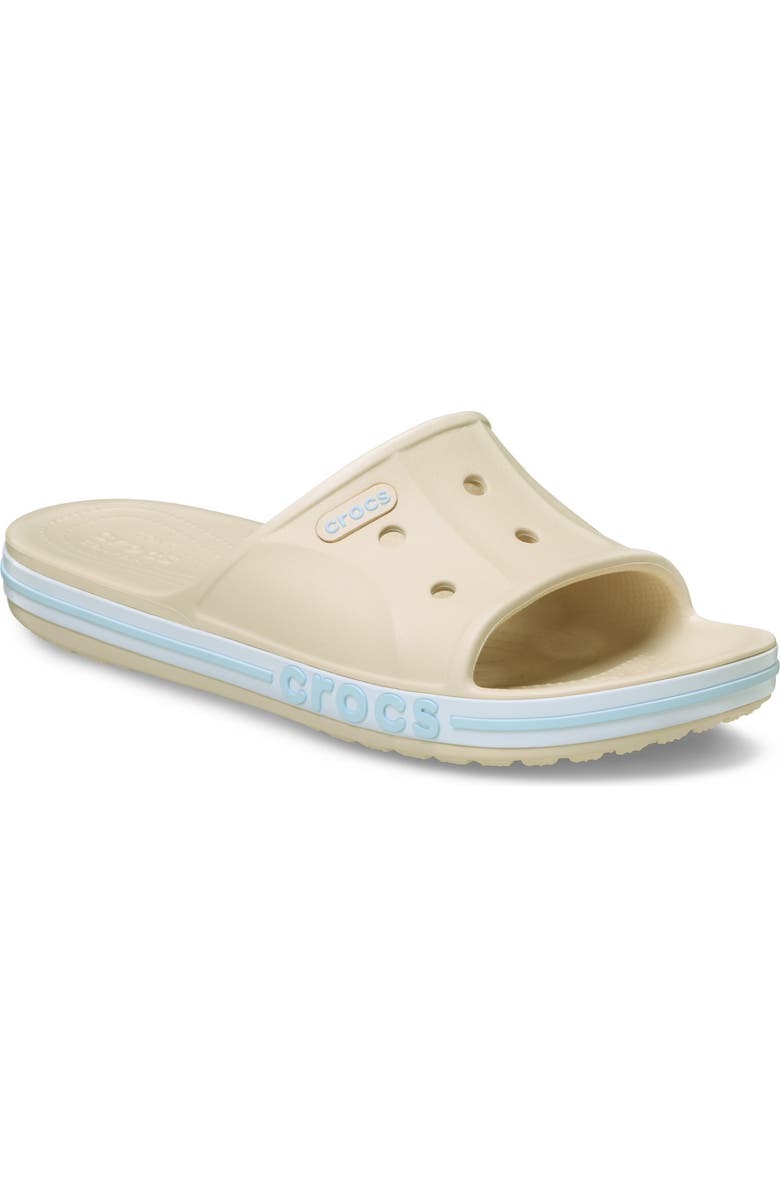 CROCS Bayaband Slide Sandal, Main, color, Winter White/ Multi