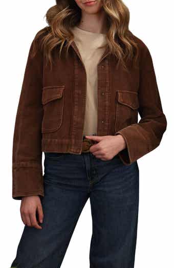 Garment Washed Corduroy Jacket