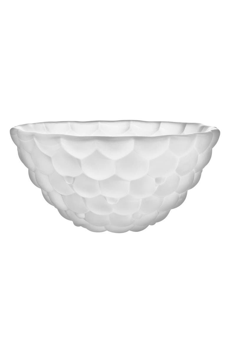 Orrefors Medium Frost Raspberry Bowl, Main, color,
