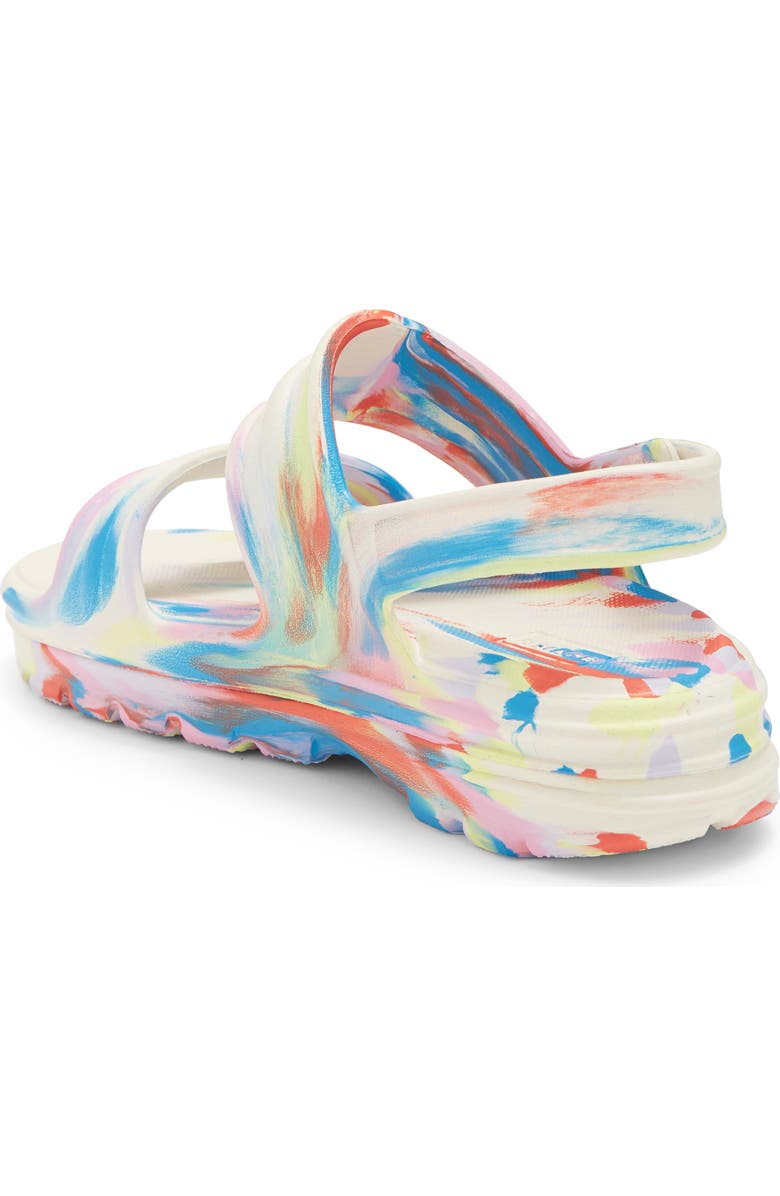 Hunter Bloom Algae Foam Marble Sandal, Alternate, color, Shaded White