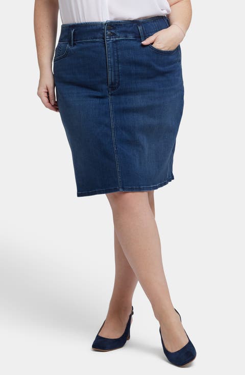 Women's Knee-Length Plus-Size Skirts | Nordstrom Women's Knee-Length Plus-Size Skirts | Nordstrom