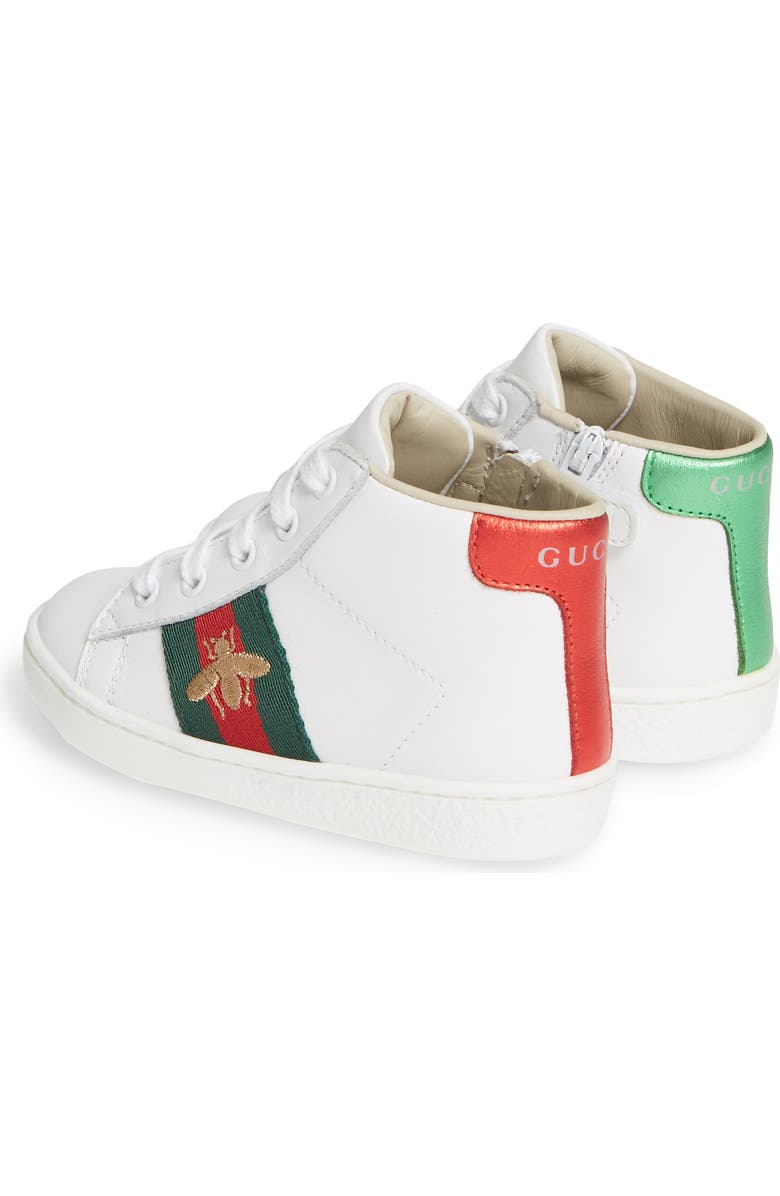 Gucci New Ace High Top Sneaker, Alternate, color,