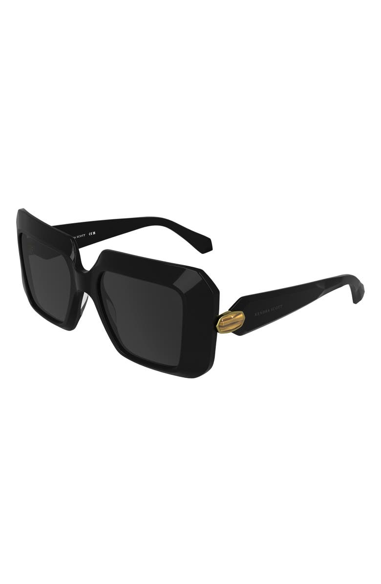 Kendra Scott Brooke 54mm Square Sunglasses, Alternate, color,