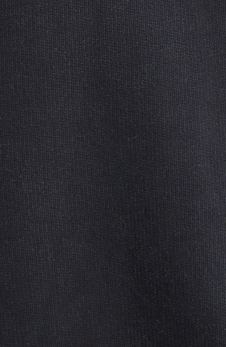 Martine Rose Zip Up Crewneck Graphic Sweatshirt, Alternate, color, 