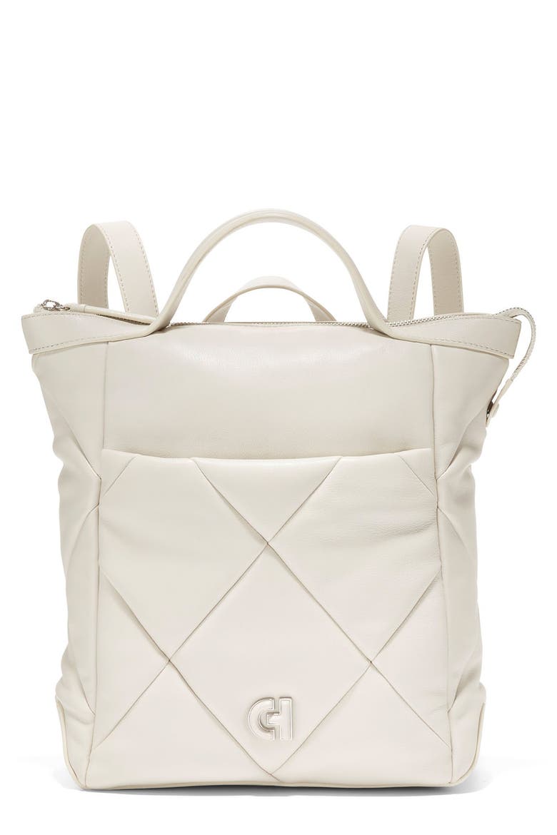 Grand Ambition Small Quilted Leather Convertible Backpack video