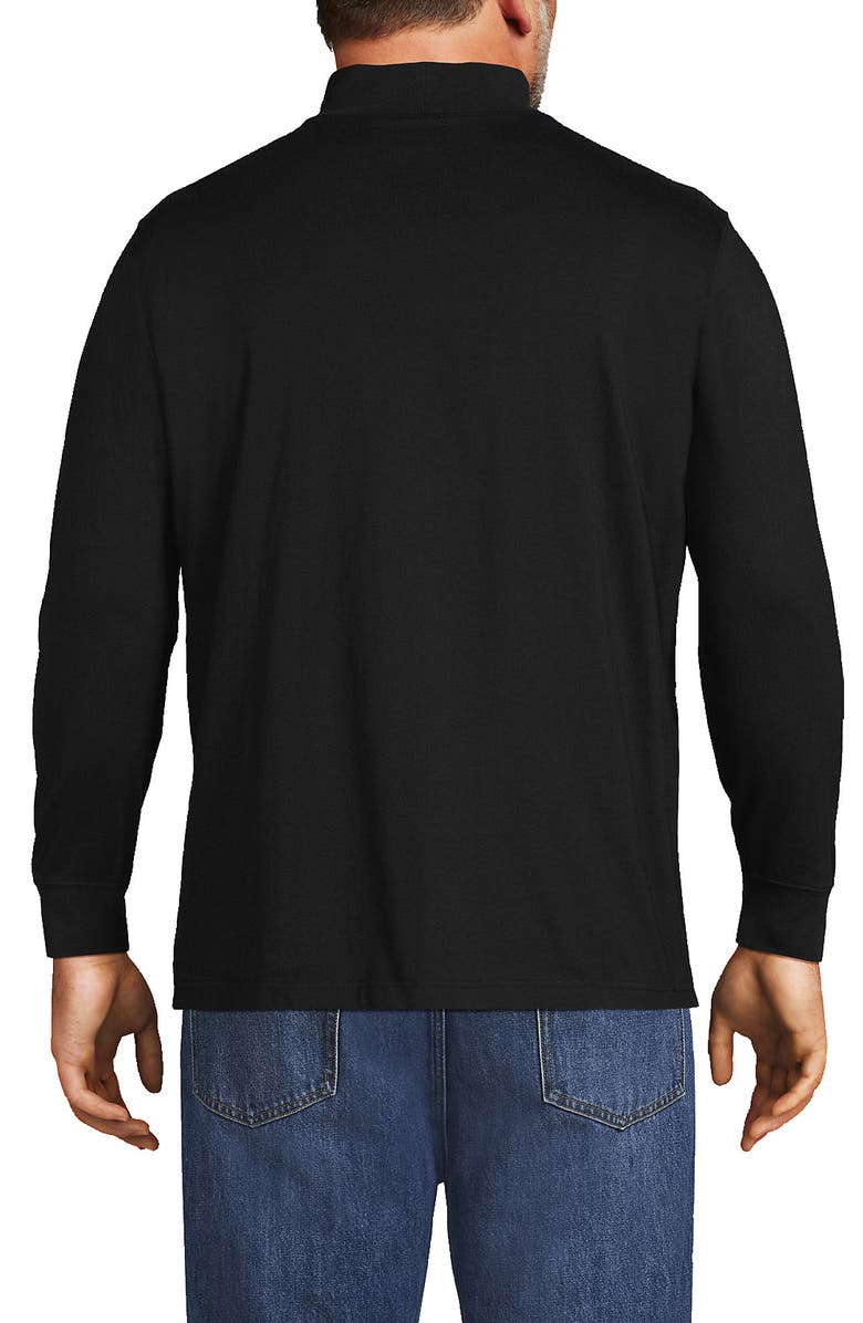 Lands' End Super-T Mock Turtleneck, Alternate, color, 