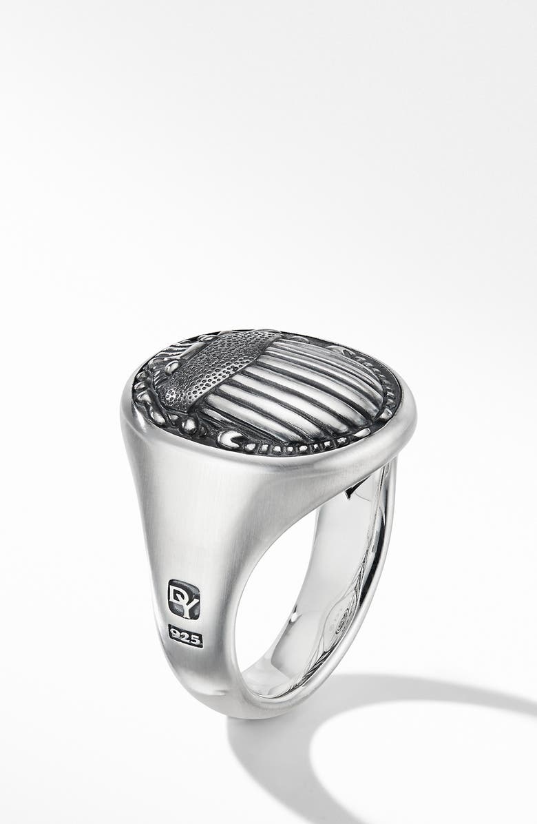 David Yurman Petrvs<sup>®</sup> Scarab Signet Ring, Alternate, color, 