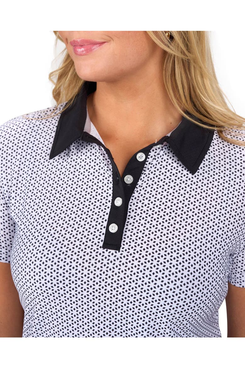 Asteria Polo, Alternate, color, White