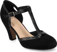 Journee Collection JOURNEE Olina T-Strap Pump