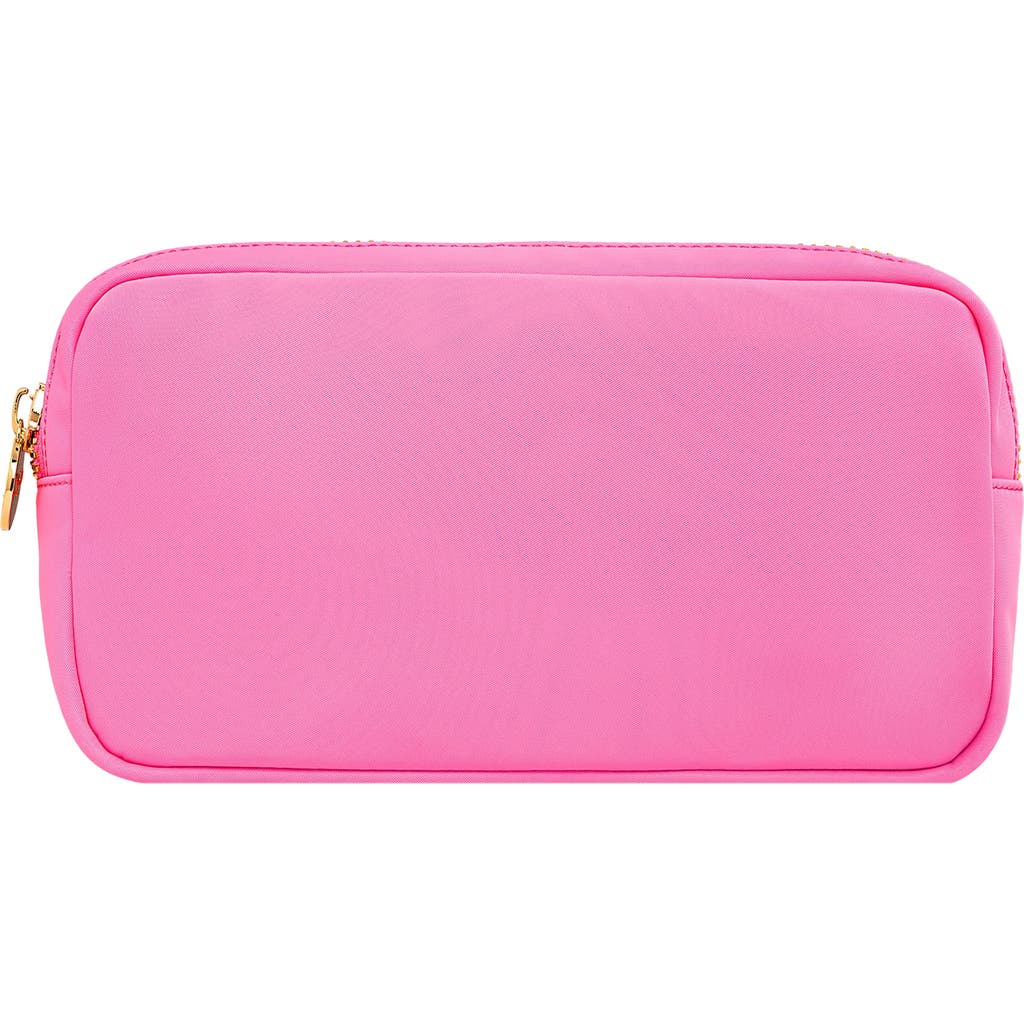 Stoney Clover Lane Small Nylon Pouch In Bubblegum
