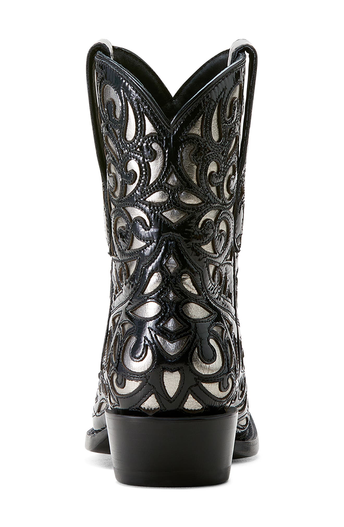 Ariat Valentina Western Boot, Alternate, color, Black Jasper/ Platinum
