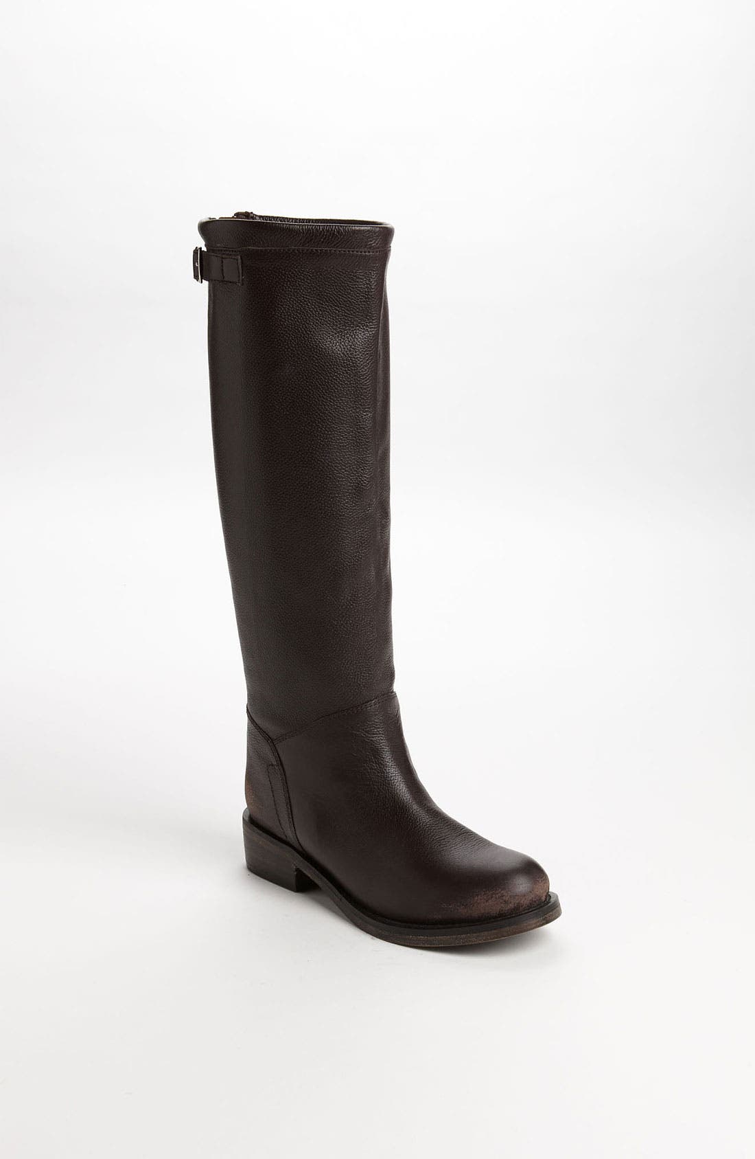 'Bravery' Boot, Main, color, BROWN LEATHER