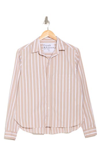 Frank & Eileen Untuckable Button Front Shirt
