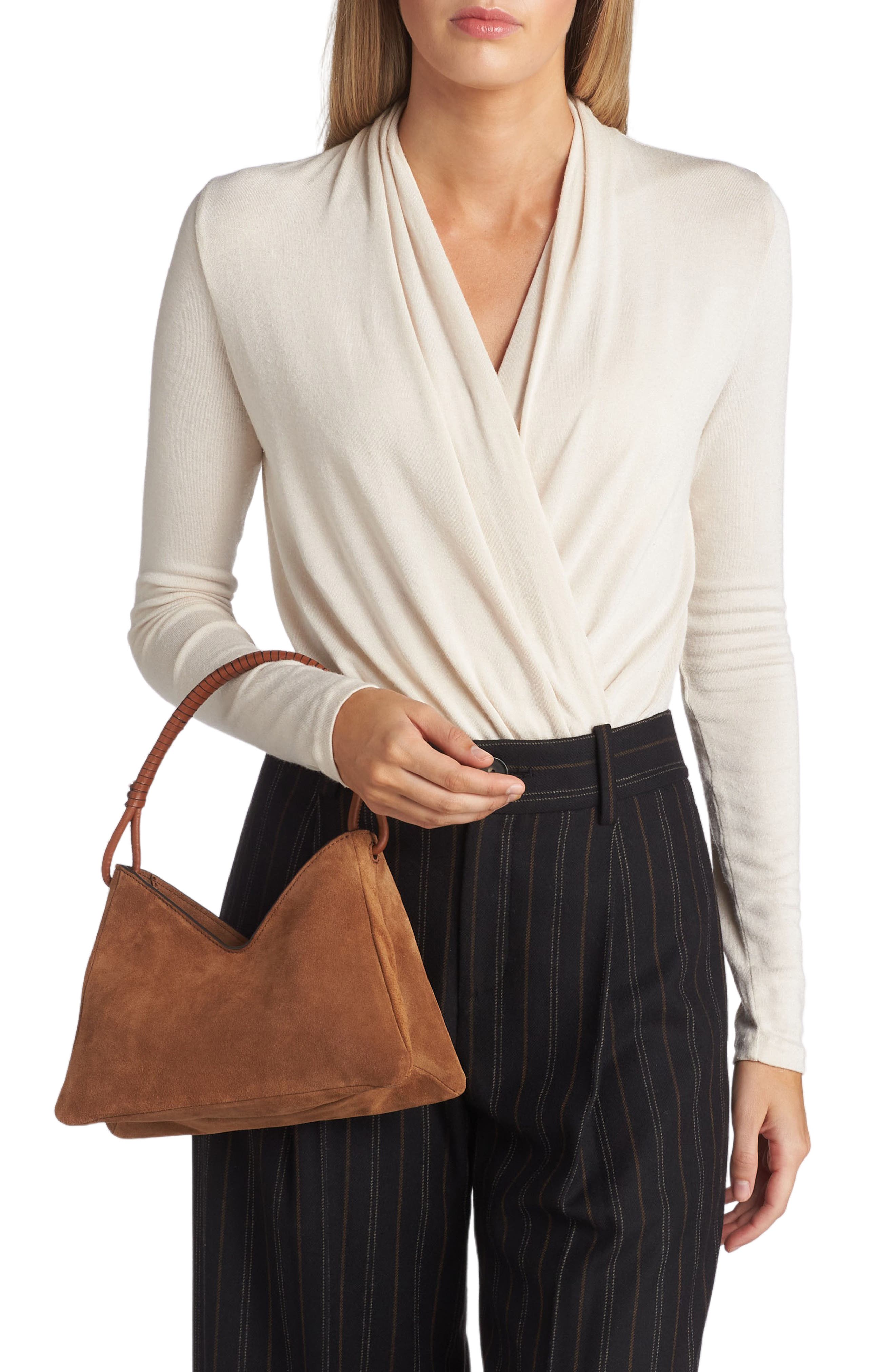 STAUD Valerie Shoulder Bag, Alternate, color, Tan