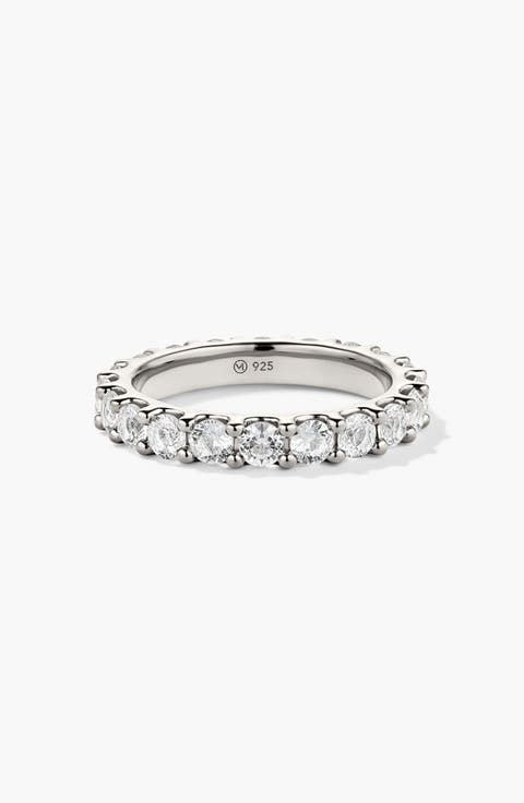 Aurora Lab Grown Sapphire Eternity Ring