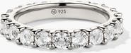 MEJURI Aurora Lab Grown Sapphire Eternity Ring
