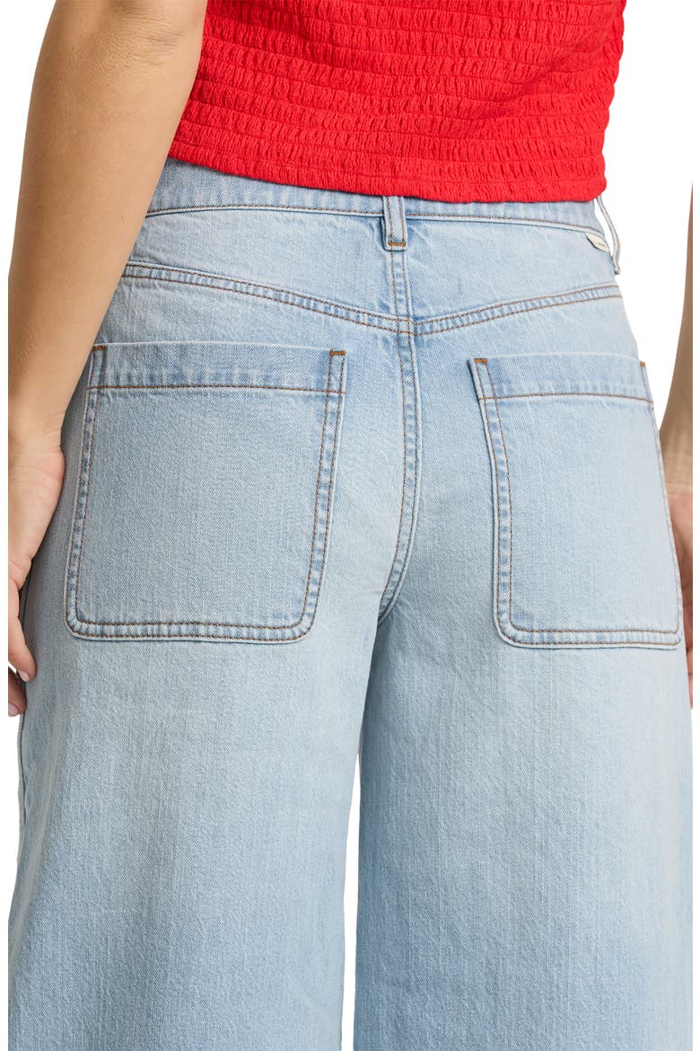 Rival Wide Leg Jeans, Alternate, color, SURF SPRAY