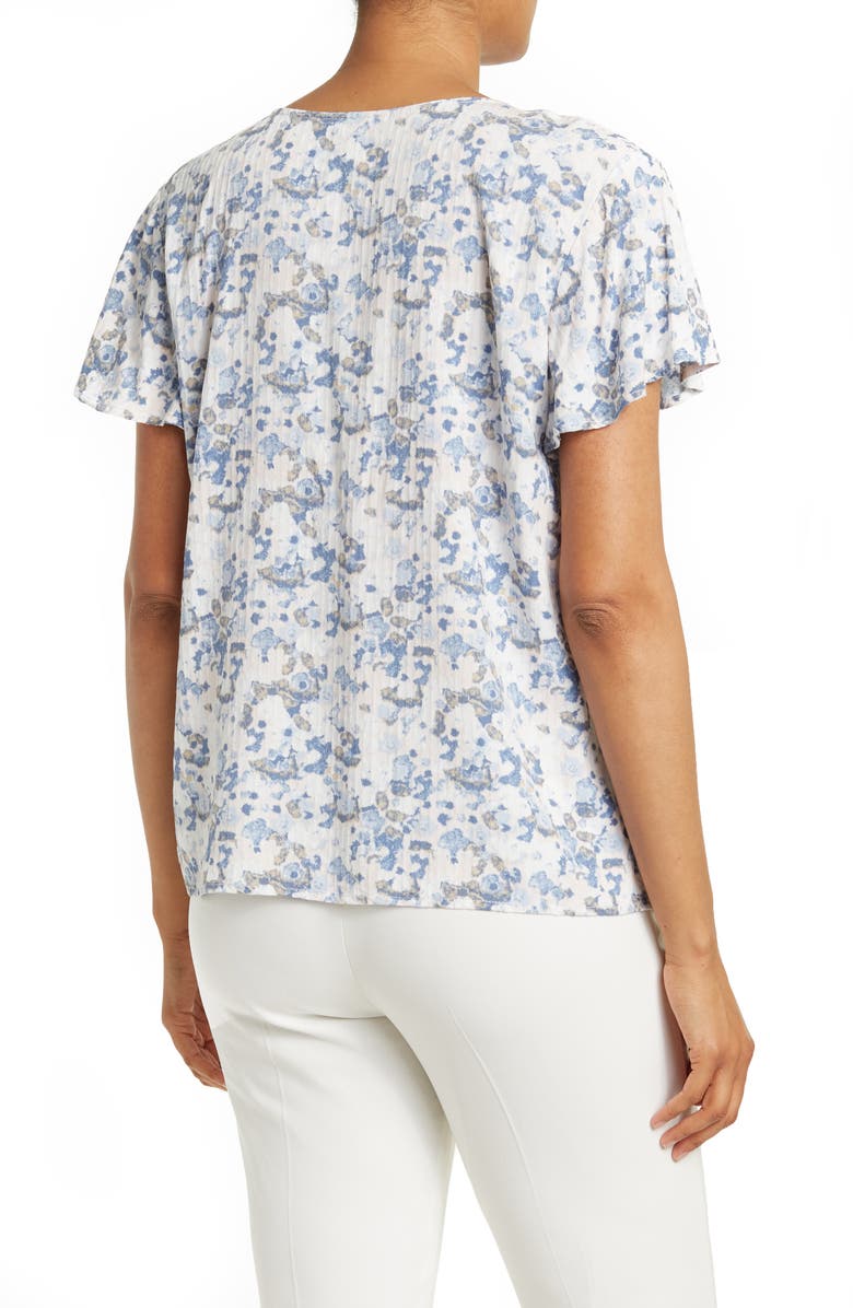 Caslon<sup>®</sup> Dobby Flutter Sleeve Top, Alternate, color,