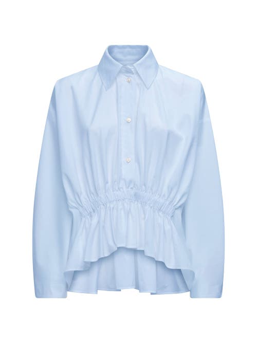 Callas Milano Tarquinia Gathered Top In Blue