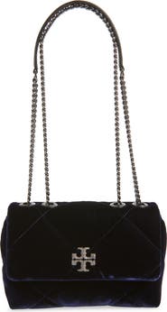 Tory Burch Kira Velvet Quilted Convertible Shoulder Bag