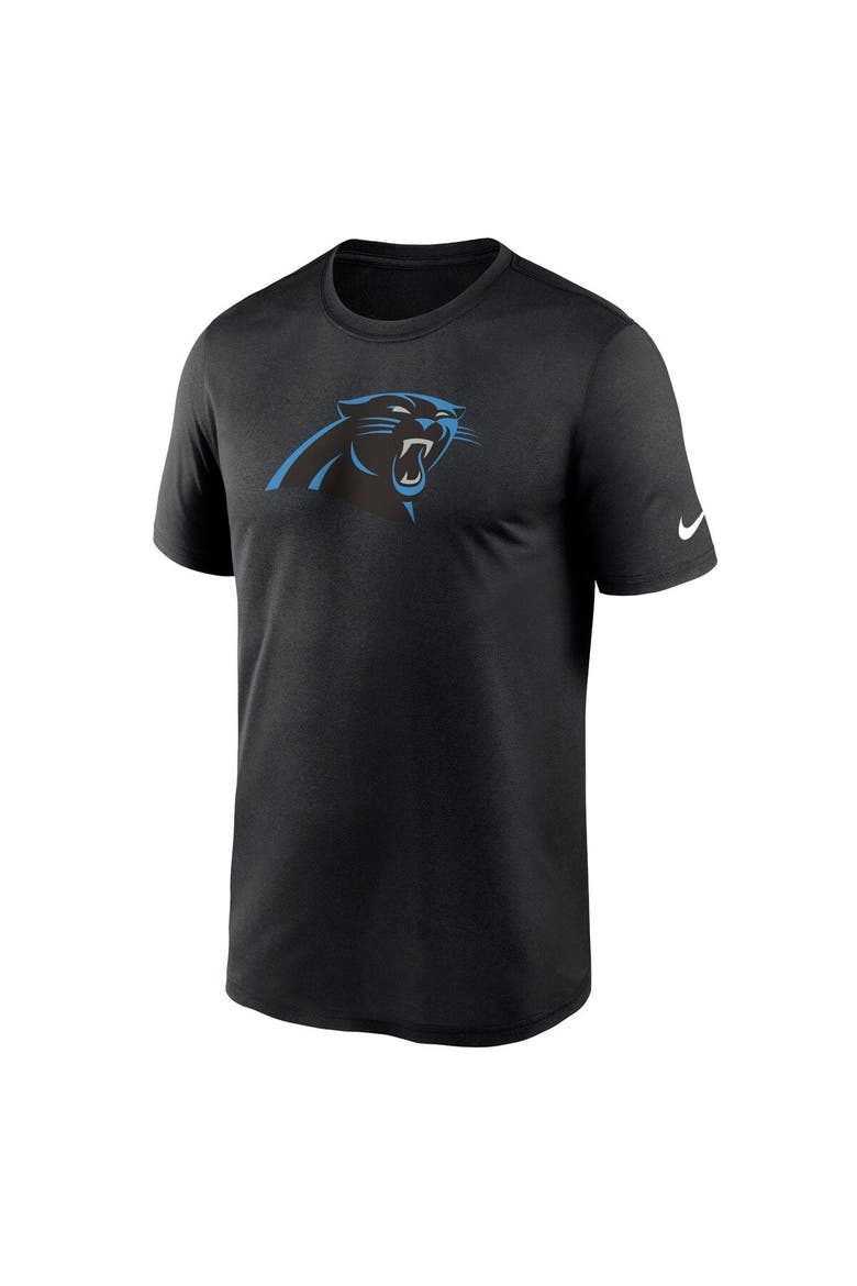 Men's Nike  Black Carolina Panthers Legend Logo Performance T-Shirt, Alternate, color, Black