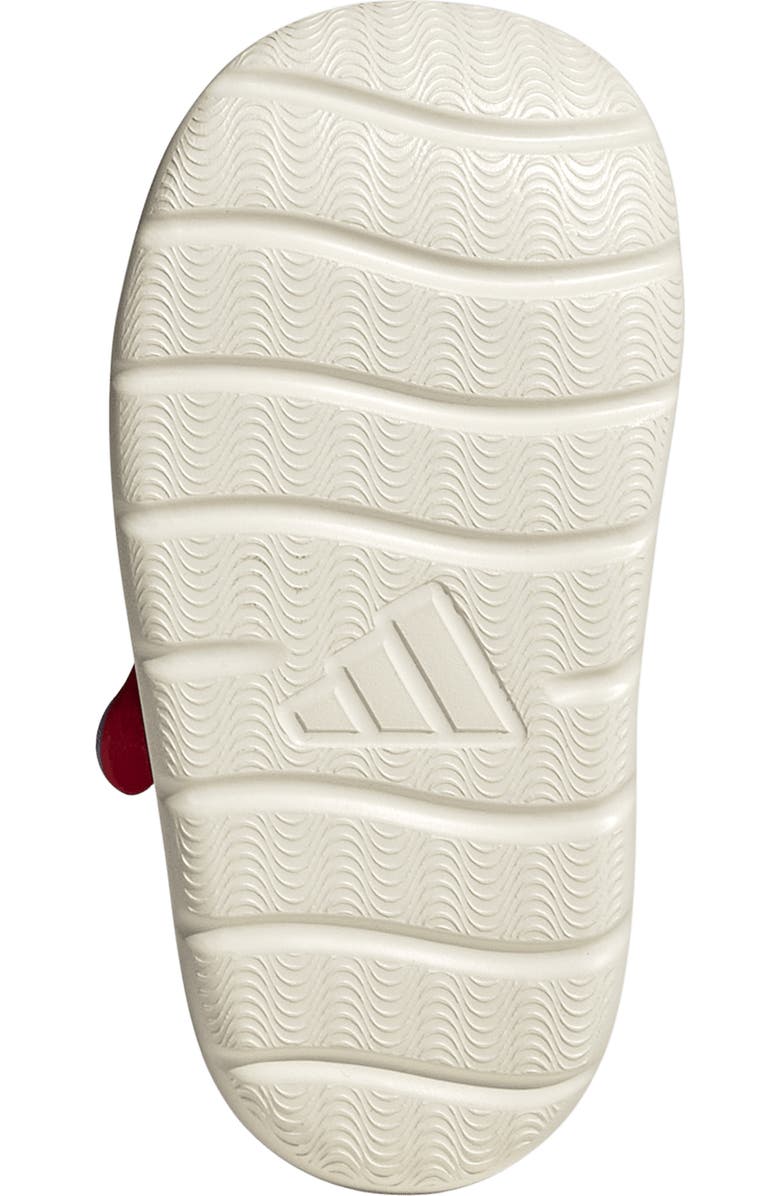 adidas x Disney Kids' Water Sandal, Alternate, color, Ruby/ White/ Bright Blue