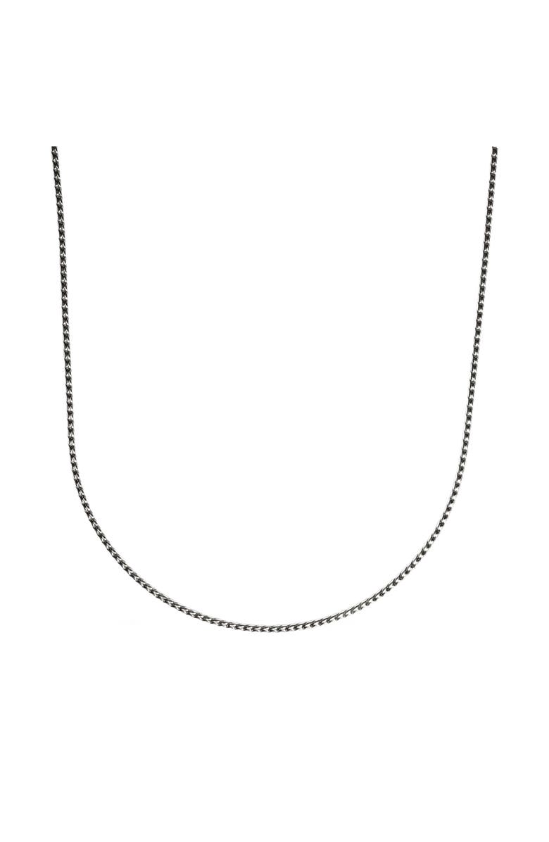 LOUPN Rope Chain Necklace, Main, color, Silver