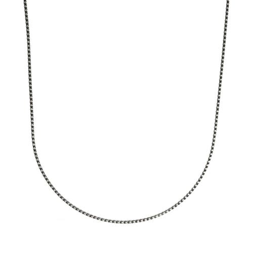 Loupn Rope Chain Necklace In Silver