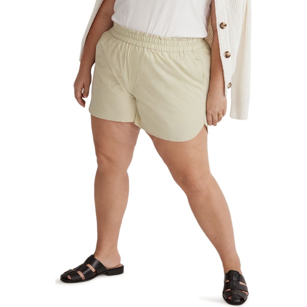 MADEWELL MADEWELL SIGNATURE POPLIN PULL-ON SHORTS