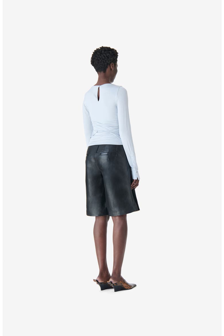 Heliante Long Sleeve Top, Alternate, color, Pearl Blue