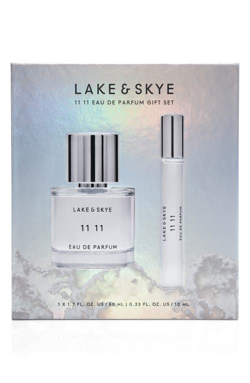 Lake & Skye 11 11 Eau De Parfum Gift Set $130 Value In Transparent