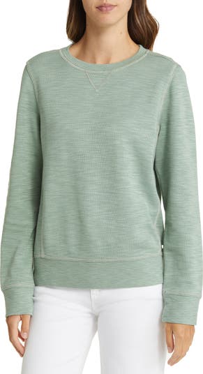 Tommy Bahama offers Green Silk and Cotton Crewneck | Size Large | Unisex Adult Clothing | Unisex Adult Green Sweater | Preppy Crewneck Sweater