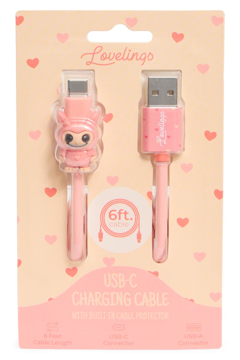 Lovelings 6-Foot A-C Cable, Main, color, PEACH
