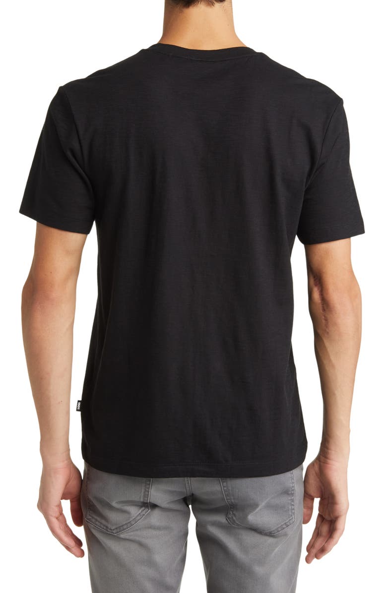 BOSS Tilson Solid V-Neck T-Shirt, Alternate, color, 