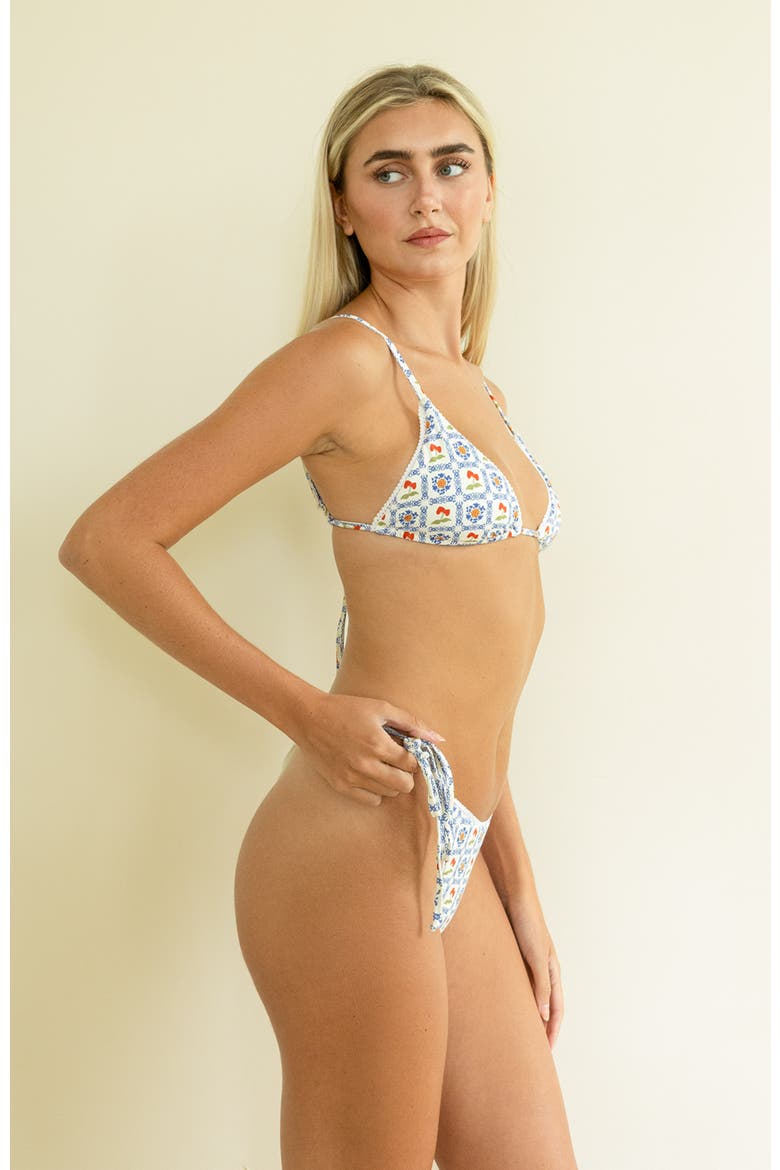 Valentina Cheeky Bikini Bottom, Alternate, color, Palermo