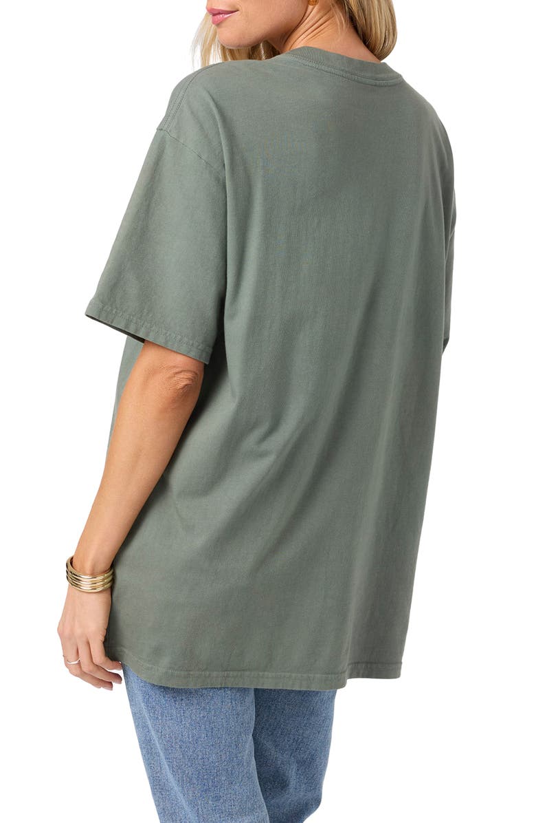O'Neill OG Elements Oversize Cotton Graphic T-Shirt, Alternate, color, Balsam Green