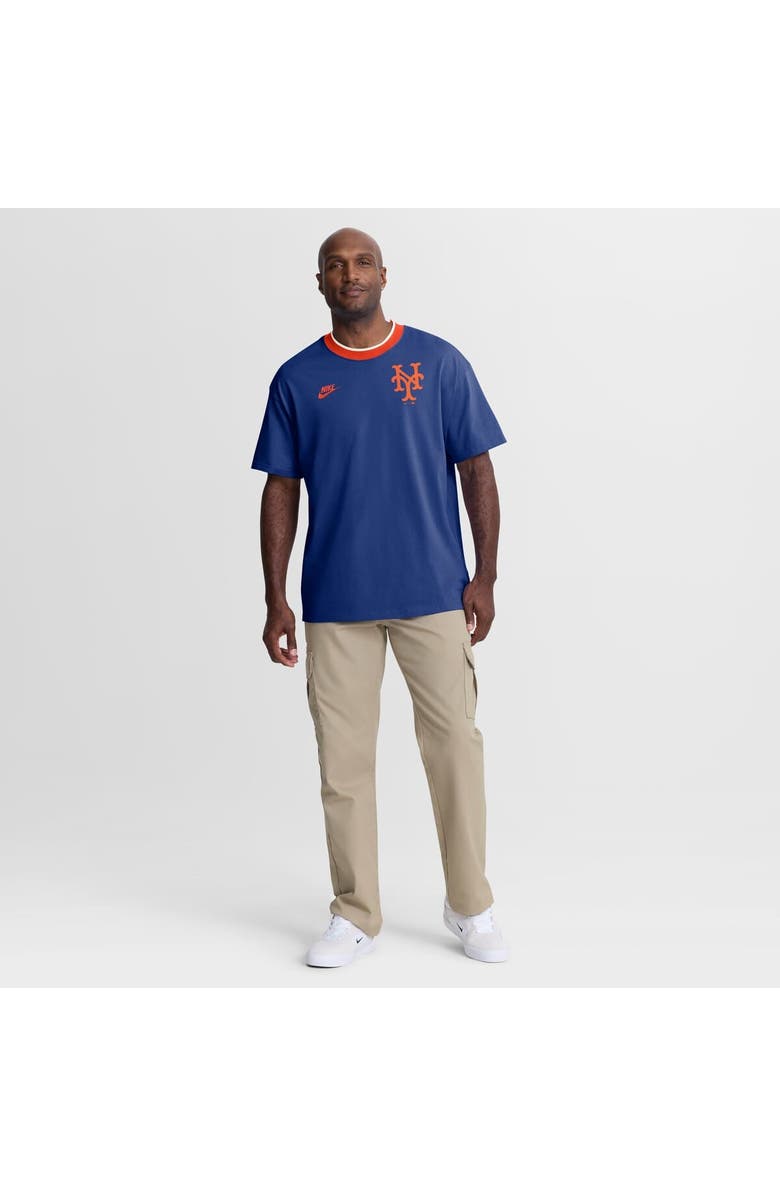 Nike Men's Nike Royal New York Mets Cooperstown Collection Ringer T-Shirt, Alternate, color, Royal