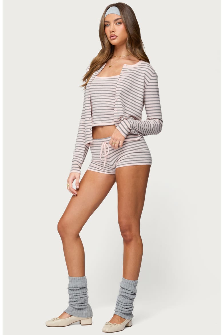 Liillian Stripe Cardigan, Alternate, color, LIGHT-PINK
