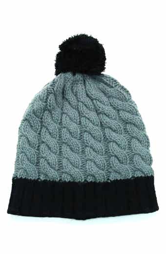 Portolano Wool Blend Pompom Beanie