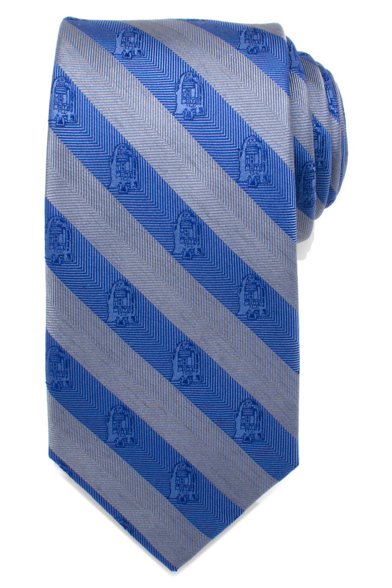 Star Wars™ - R2D2 Silk Tie, Main, color, BLUE