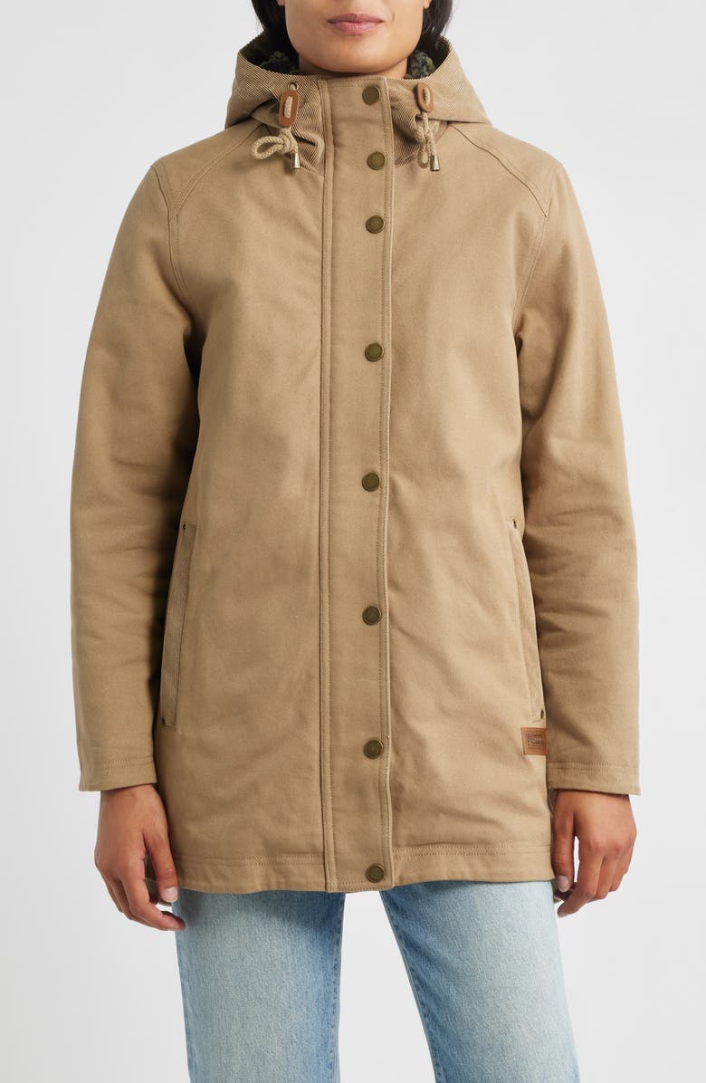 Pendleton Cedar Creek Water Resistant Hooded Jacket, Alternate, color, Old Oak