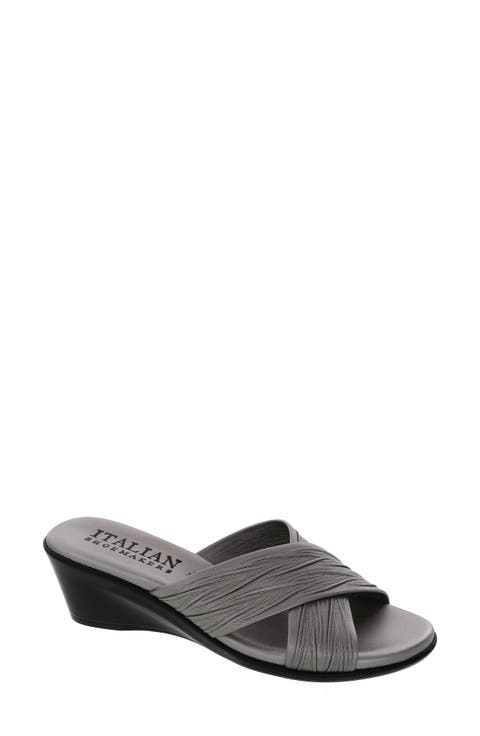 Kenny Wedge Slide Sandal (Women)