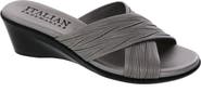 ITALIAN SHOEMAKERS Kenny Wedge Slide Sandal