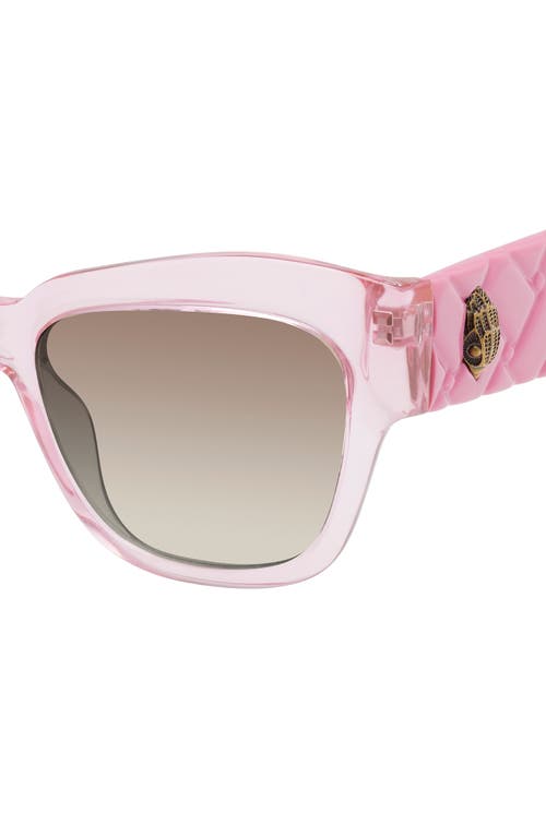 Kurt Geiger London 53mm Cat Eye Sunglasses In Pink