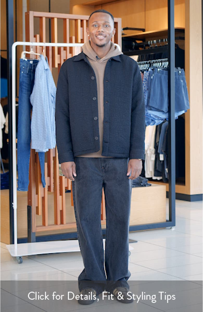 Rockley Quilted Overshirt, sales video thumbnail