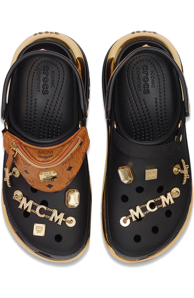 MCM CROCS x MCM Limited Edition Mega Crush Platform Clog, Alternate, color,