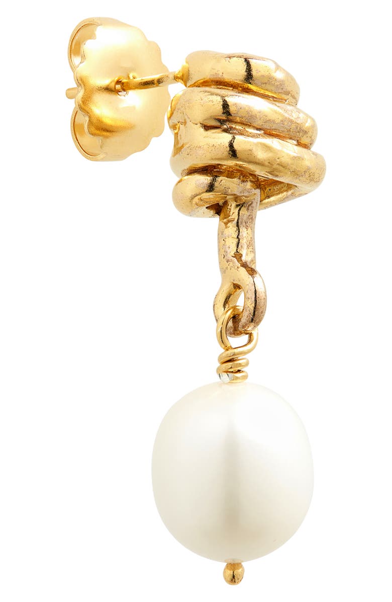 Alighieri The Celestial Raindrop Pearl Earrings, Alternate, color, 