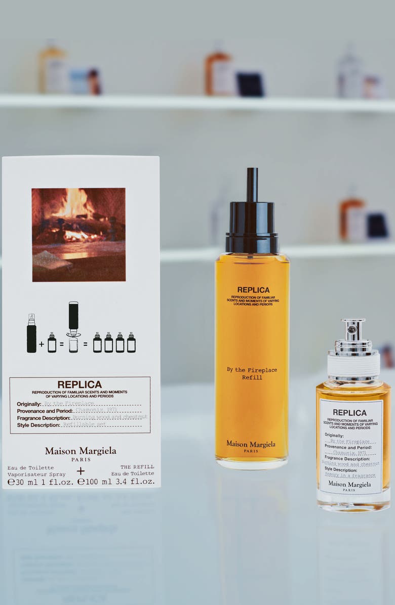 Maison Margiela Replica By the Fireplace Eau de Toilette & Refill 2-Piece Set $245 Value, Alternate, color,