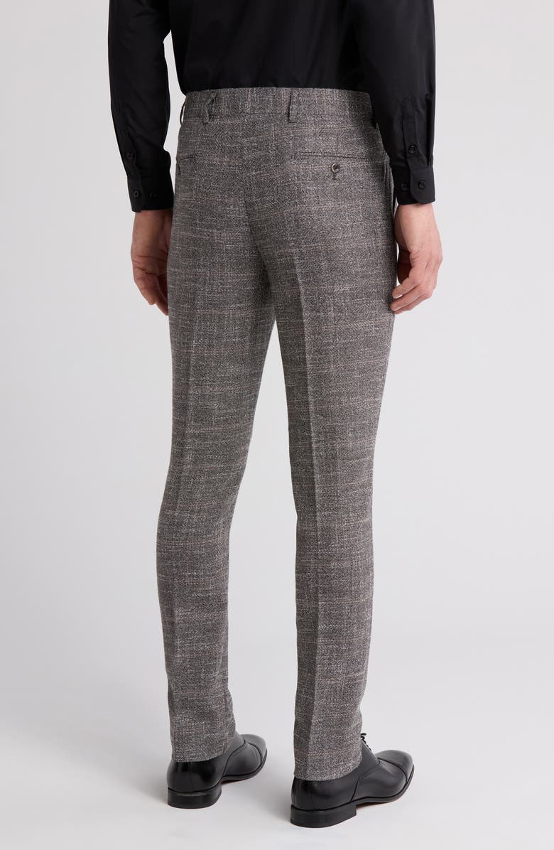 Tahari Slim Fit Dress Pants, Alternate, color, 