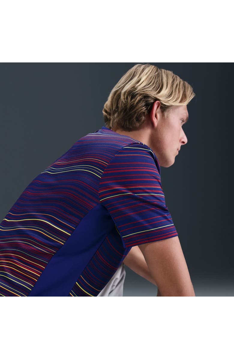 Nike Men's Nike Navy Barcelona Home 2025/26 Academy Pro Pre-Match Top, Alternate, color, Navy